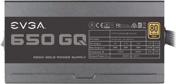 EVGA GQ 650 650W, ATX 2.3
