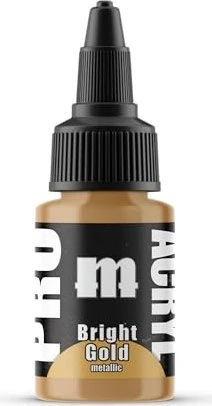 Monument Hobbies Pro Acryl Paints 031 bright gold, 22ml