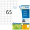 Herma Etiketten Recycling, 38.1x21.2mm, weiß, matt, 100 Blatt (6500 Etiketten) Vorschaubild