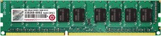Transcend UDIMM 8GB, DDR3L-1600, CL11-11-11, 2RX8, ECC