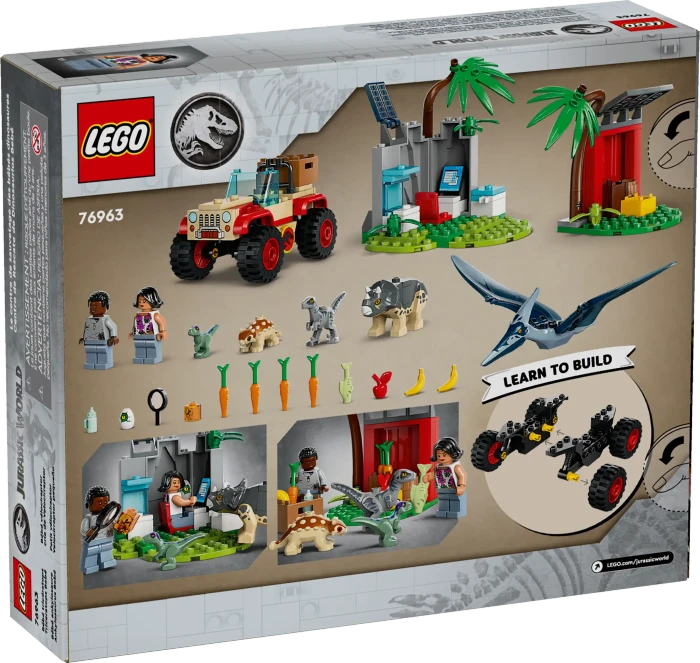 LEGO Jurassic World - Rettungszentrum für Baby-Dinos