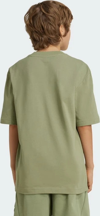 adidas Future Icons Logo Piqué T-Shirt kurzarm tent green/black (Junior)