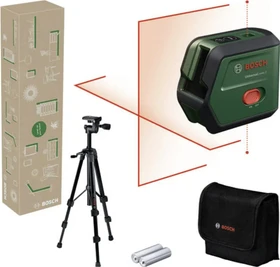 Bosch DIY UniversalLevel 2 Batterie-Kreuzlaser inkl. Tasche
