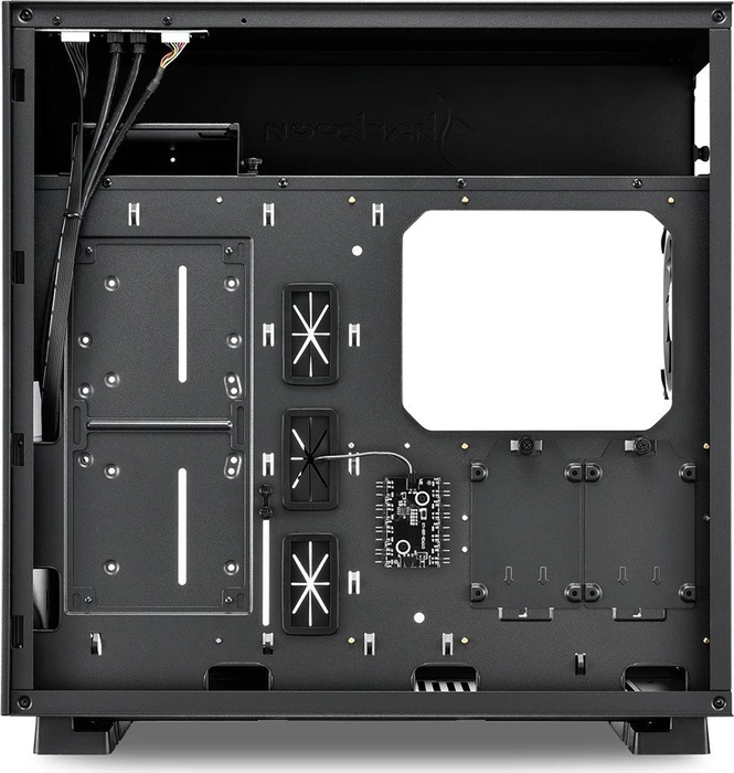 Sharkoon Pure Steel RGB Black, Glasfenster