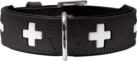 Hunter Swiss Halsband 32, schwarz