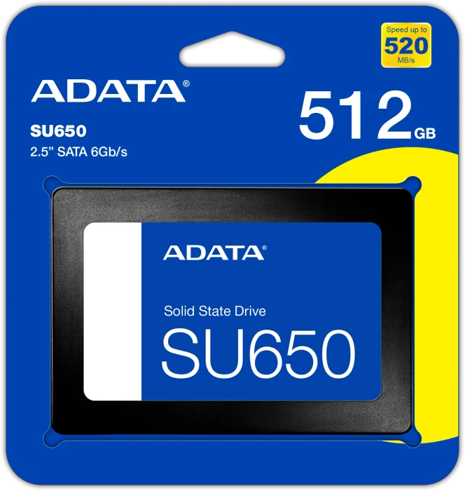 ADATA Ultimate SU650 512GB, 2.5" / SATA 6Gb/s