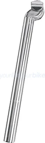 Ergotec CNC 27.2mm/350mm 18mm Setback Sattelstütze silber