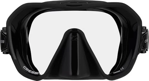 Cressi Z2 Tauchermaske schwarz/gelb/blau
