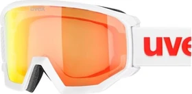 UVEX Athletic CV white matt/mirror orange