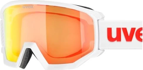 UVEX Athletic CV white matt/mirror orange
