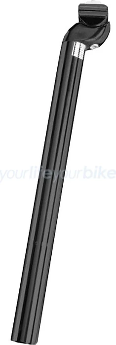 Humpert 25.4mm/350mm 18mm Setback Sattelstütze schwarz