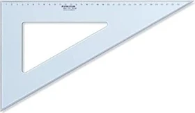 Staedtler Mars 567 Zeichendreieck 60° 33cm, blau/transparent
