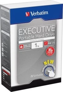 Verbatim Store 'n' Go Executive, grau, 1TB, USB 3.0 Micro-B
