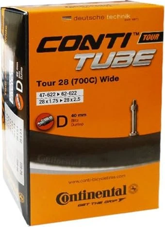 Continental Tour Wide DV 40mm 28" Schlauch