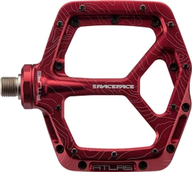 RaceFace Atlas Plattformpedale Modell 2022 rot