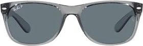 Ray-Ban RB2132 New Wayfarer Classic 55mm polished transparent grey/dark blue polarized