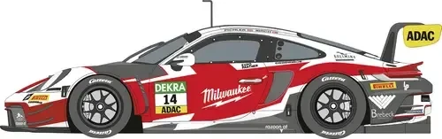Carrera Digital 132 Porsche 911 GT3 R Razoon more than racing, No.14