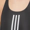 adidas 3-Streifen Rubber Graphic Badeanzug schwarz (Damen) Vorschaubild