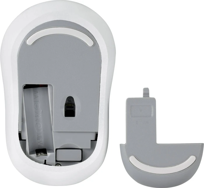 Renkforce Hygiene-Funkmaus weiß, antimikrobiell, IP53 spritzwassergeschützt, USB