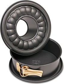 Dr. Oetker Back-Freude Classic Springform mit Flach- und Rohrboden 28cm