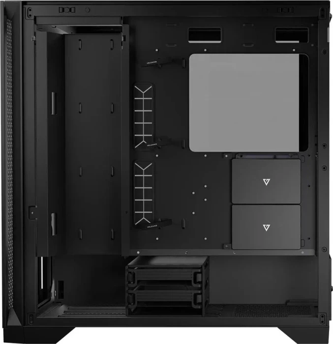 Modecom Volcano Expanse T, schwarz, Glasfenster