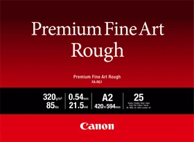 Canon FA-RG1 Premium Fine Art Rough Inkjetpapier weiß, A3, 320g/m², 25 Blatt
