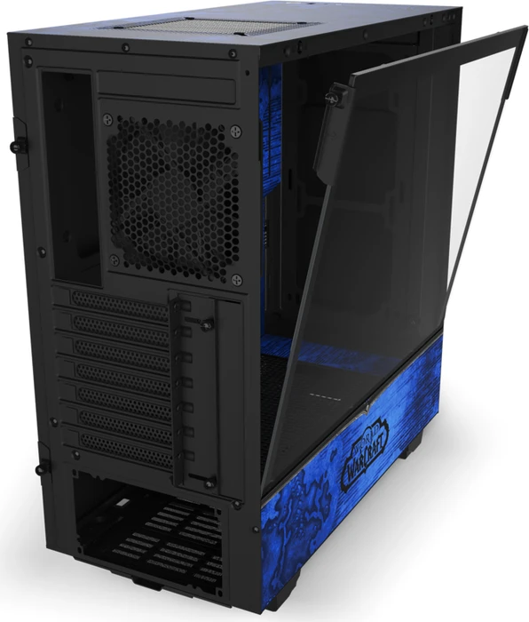 NZXT H510 Alliance CRFT 05, Glasfenster