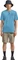 Jack Wolfskin Vonnan Graphic Funktionsshirt kurzarm peak trail sky blue (Herren) Vorschaubild