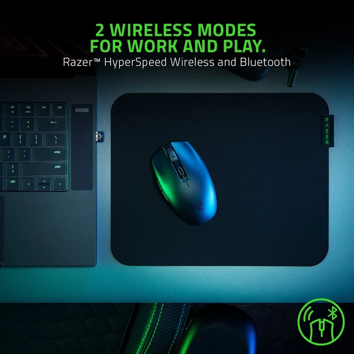 Razer Orochi V2 Mobile Wireless Gaming Mouse Roblox Edition, USB/Bluetooth