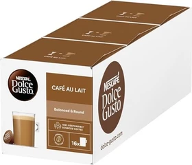 Nestlé Nescafe Dolce Gusto Café Au Lait Kaffeekapseln, 48 Stück (3x 16 Stück)