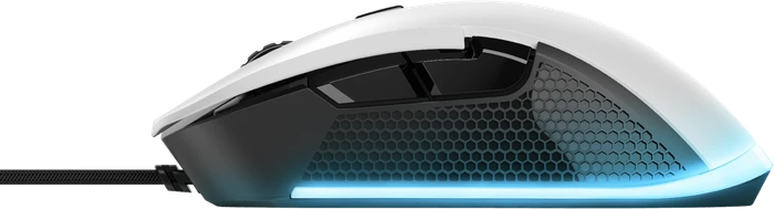 Trust Gaming GXT 922W YBAR RGB Gaming Mouse weiß/schwarz, USB