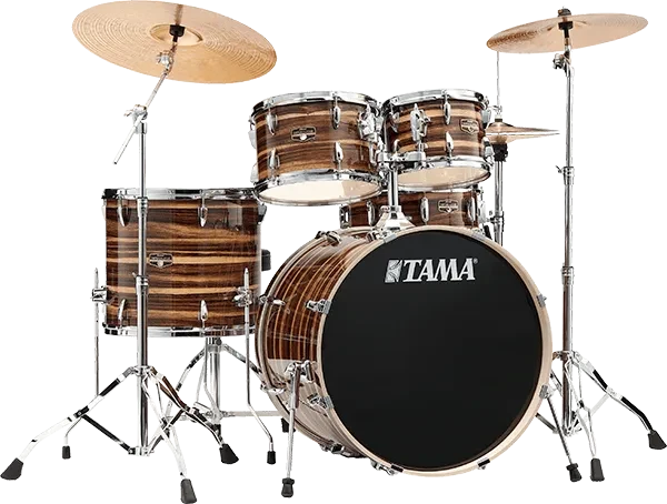 Tama Imperialstar 5-teiliges 22" Bass Drumkit Coffee Teak Wrap