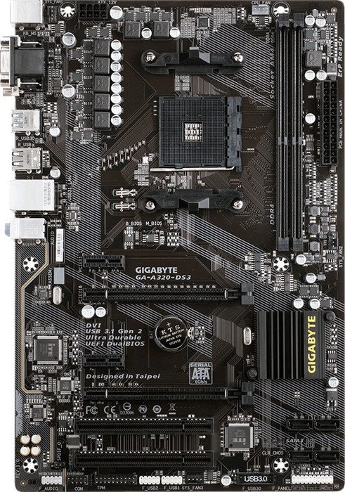 GIGABYTE GA-A320-DS3 (AMD AM4)
