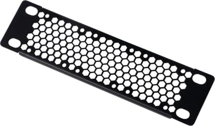 GeeekPi GeeekPi/DeskPi RackMate 7" Belüftungsblende, für RackMate TT, 1HE, schwarz, 1HE, 1 Stück