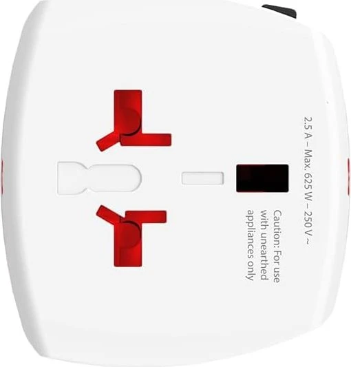 Skross World Travel Adapter MUV Micro, weiß