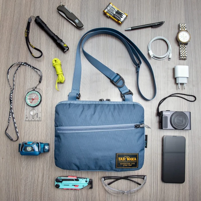 Tatonka Cross Body Bag M Umhängetasche elemental blue