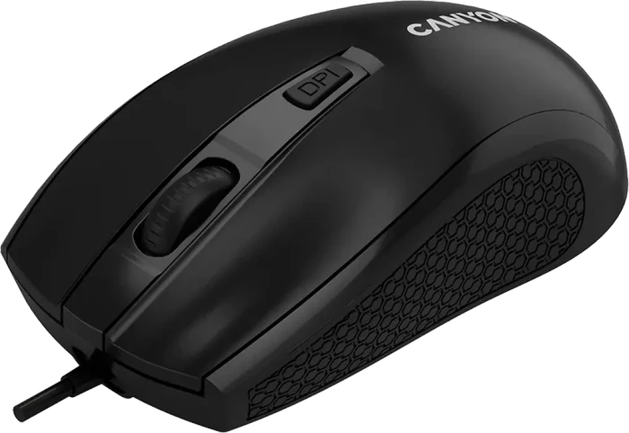 Canyon M-4 Wired Mouse, schwarz, USB