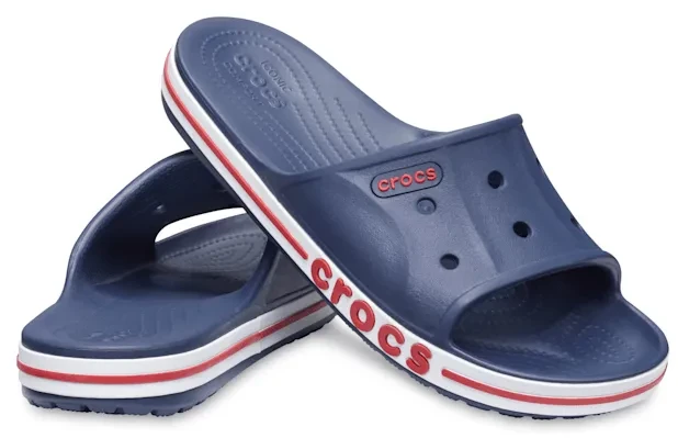 Crocs Bayaband Slide navy/pepper