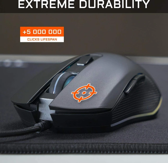 The G-Lab Kult Helium Gaming Mouse, schwarz, USB