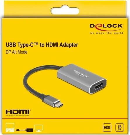 DeLOCK USB-C/HDMI Adapter, 8K/60Hz