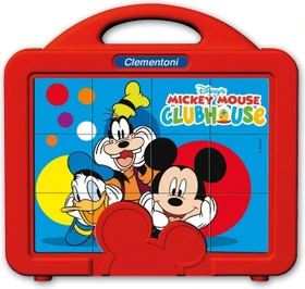 Clementoni Würfel Mickey Mouse Club House, 12-tlg.