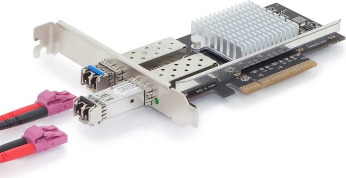 Digitus DN-10162 LAN-Adapter, 2x SFP+, PCIe 2.0 x8