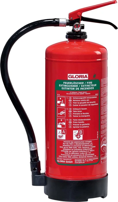 Gloria Schaum-Feuerlöscher SD 6/9 E