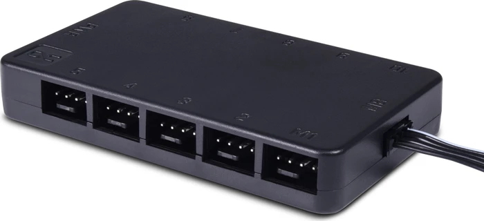 Alphacool Core 10x 4-Pin PWM Splitter, Lüfterverteiler, 10-fach