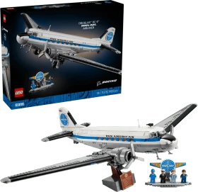 LEGO Icons - Douglas DC-3 PAN AM Passagierflugzeug