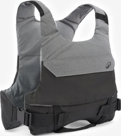 Tribord Auftrieb Schwimmweste grau/schwarz