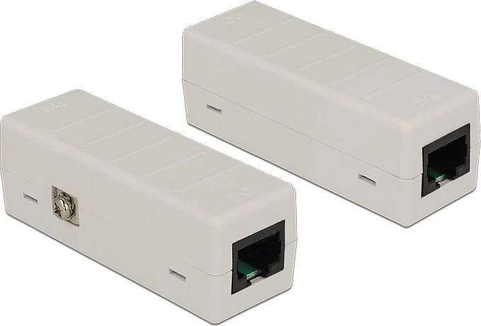 DeLOCK RJ-45 Überspannungsschutzadapter, 6kV