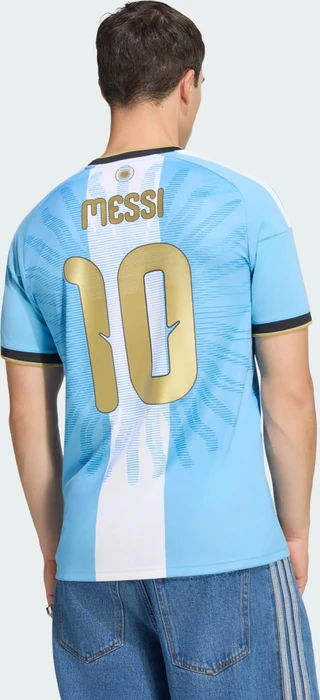 adidas Argentinien Messi 26 Trikot kurzarm light blue (Herren)