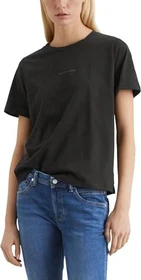 Marc O'Polo Regular Bio-Baumwolle T-Shirt kurzarm schwarz (Damen)