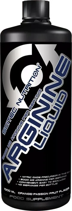 Scitec Nutrition Arginine Liquid L-Arginin Orange Passionsfrucht 1l